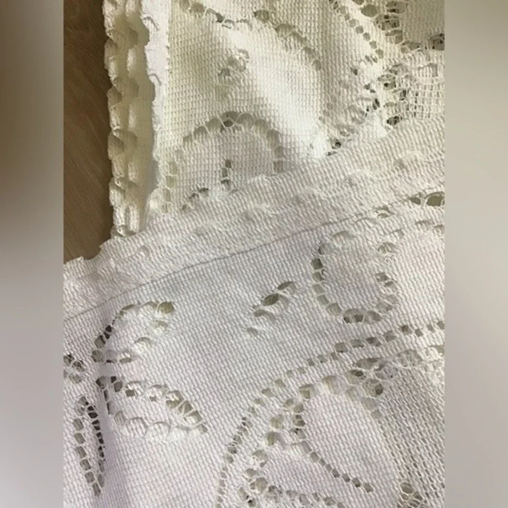 Crocheted Handmade Bedspread Full